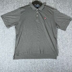 Polo Golf Ralph Lauren Pima Cotton Gray Golf Polo Shirt Men's XL Extra Large‎